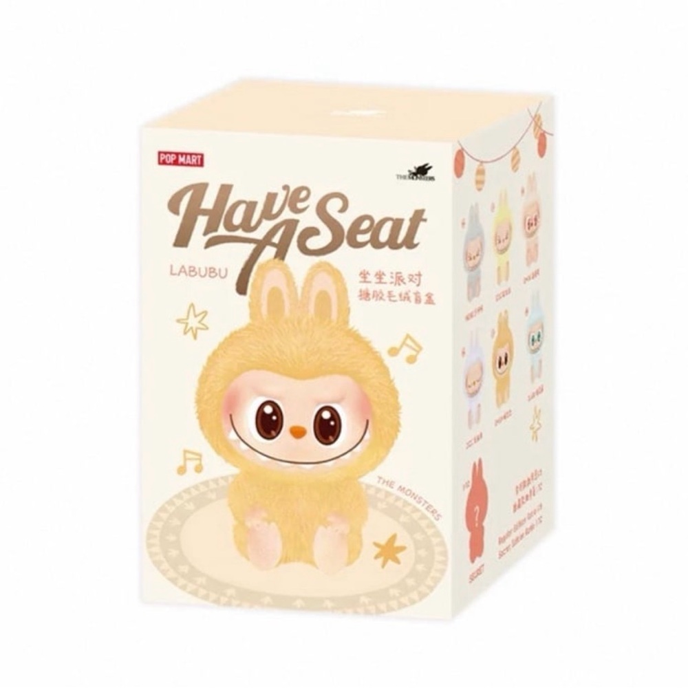Authentic LABUBU HAVE A SEAT SEALED BOX | LABUBU SINGLE BLIND BOX
